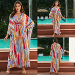 Resort Beach Jacket Loose Robe Swimsuit Cover Up Wholesale Womens Clothing N3824022600103