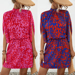 Elegant Leopard Print Dresses Wholesale Womens Clothing N3824042900045