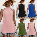 Solid Colour Sleeveless Sexy Strapless Slim Tank Tops Wholesale Womens Clothing N3824050700107
