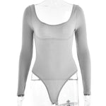 Sexy Backless Long Sleeve Wholesale Womens Bodysuits N3823101100213