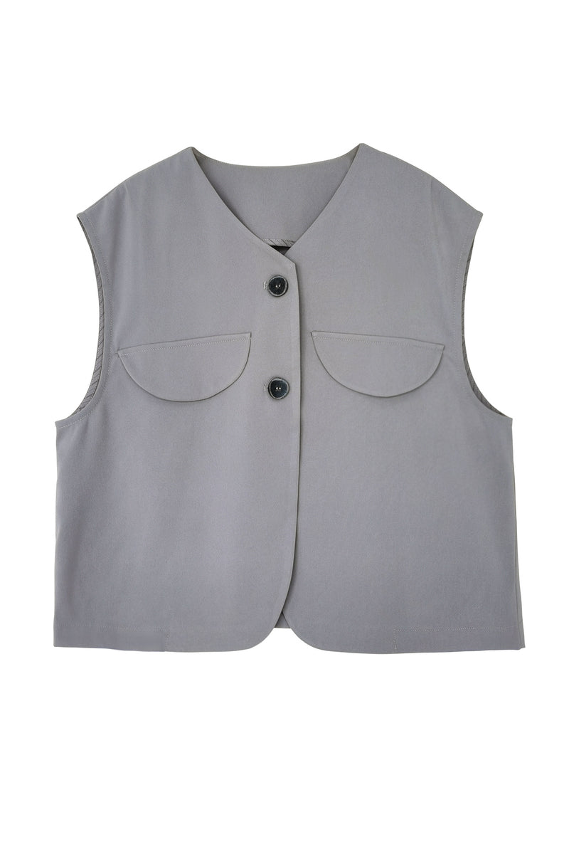 Solid Color Wholesale Vest Fashion Short Jacket Wholesale Women Clothing Office