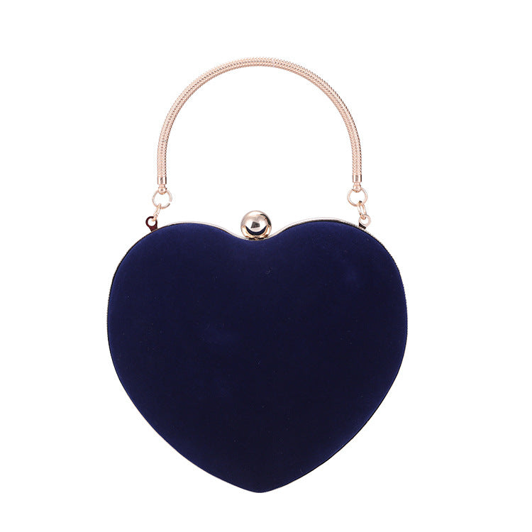 Fashion Peach Heart Shaped Party Clutch Bag Wholesale Womens Clothing