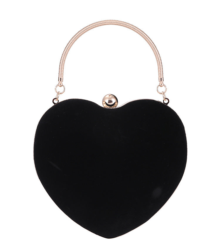 Fashion Peach Heart Shaped Party Clutch Bag Wholesale Womens Clothing