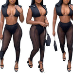 Sexy Mesh Bikini Swimsuit Sets Wholesale Womens Clothing N3824011100003