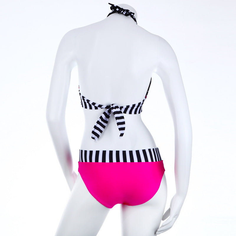 Polka Dot Print Fashion Bikini Women's Two-piece Swimsuit Wholesale Womens Clothing N3824012000021