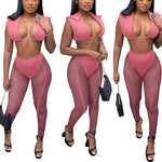 Sexy Mesh Bikini Swimsuit Sets Wholesale Womens Clothing N3824011100003