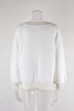 Loose Casual Knitted Solid Color All-Match Pullover Sweater Wholesale Women'S Top