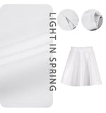 French Simple A-Line Small White Dress Wholesale Skirts