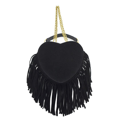 Wholesale Women's Crossbody Bag Vintage Heart Tassel Handbag N3823112800022