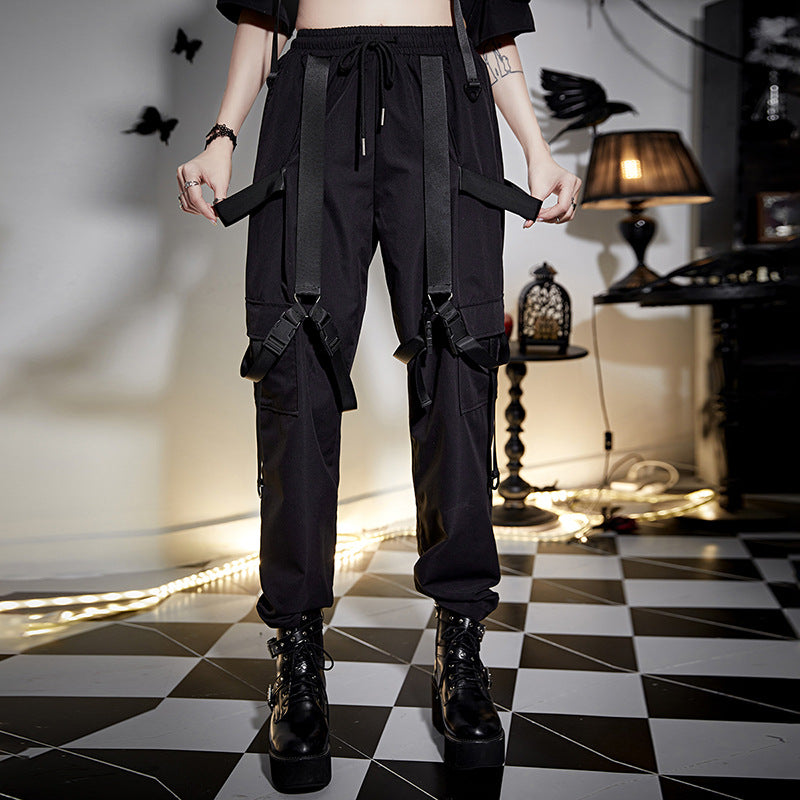 Designer Punk Workwear Slim Fit Casual Pants Wholesale Womens Clothing