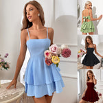 Backless Bow Tie Sexy Sling Mini Dresses Wholesale Womens Clothing N3824052000056
