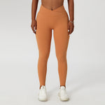 Women's Yoga Pants Cross Waist Tight Leggings Wholesale Womens Clothing N3823122500003