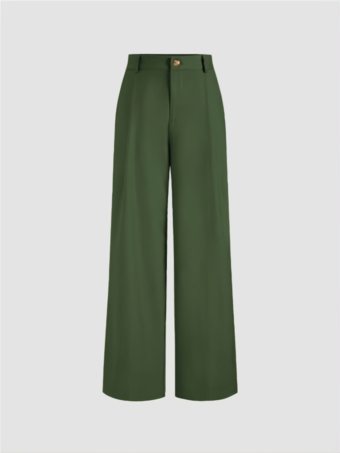 Commuter Casual High Waist Wide Leg Pants Wholesale Women'S Bottom