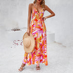 Women's Resort Halter Maxi Dresses Wholesale Womens Clothing N3824022600032