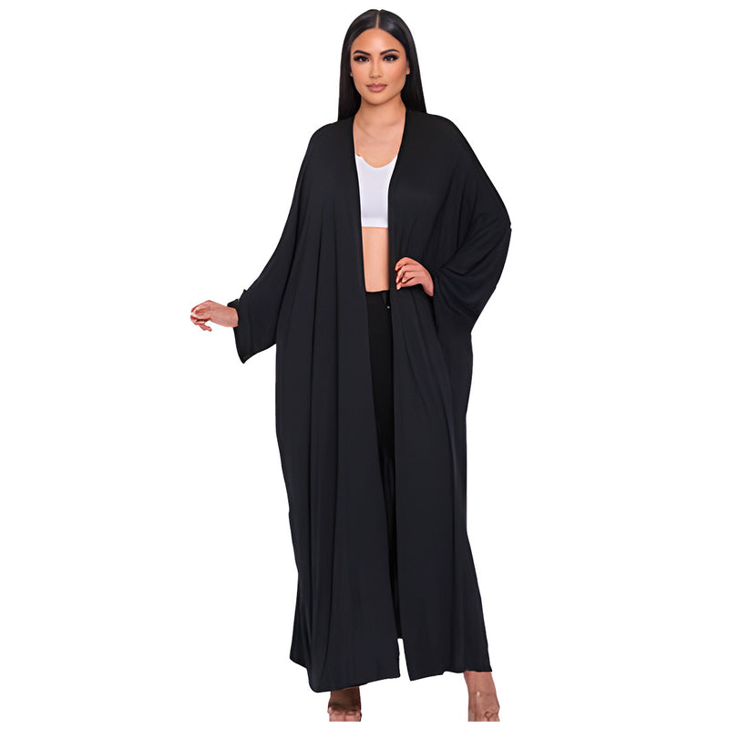 Loose Plus Size Cardigan Fashionable Beach Cover-Up Wholesale Plus Size Womens Clothing N3823100900060