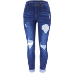 Ripped Women's Jeans Wholesale Womens Clothing N3823090500032