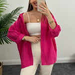 Fashionable Shirt Women's Loose Single Breasted Cardigan Wholesale Womens Clothing N3823120800044