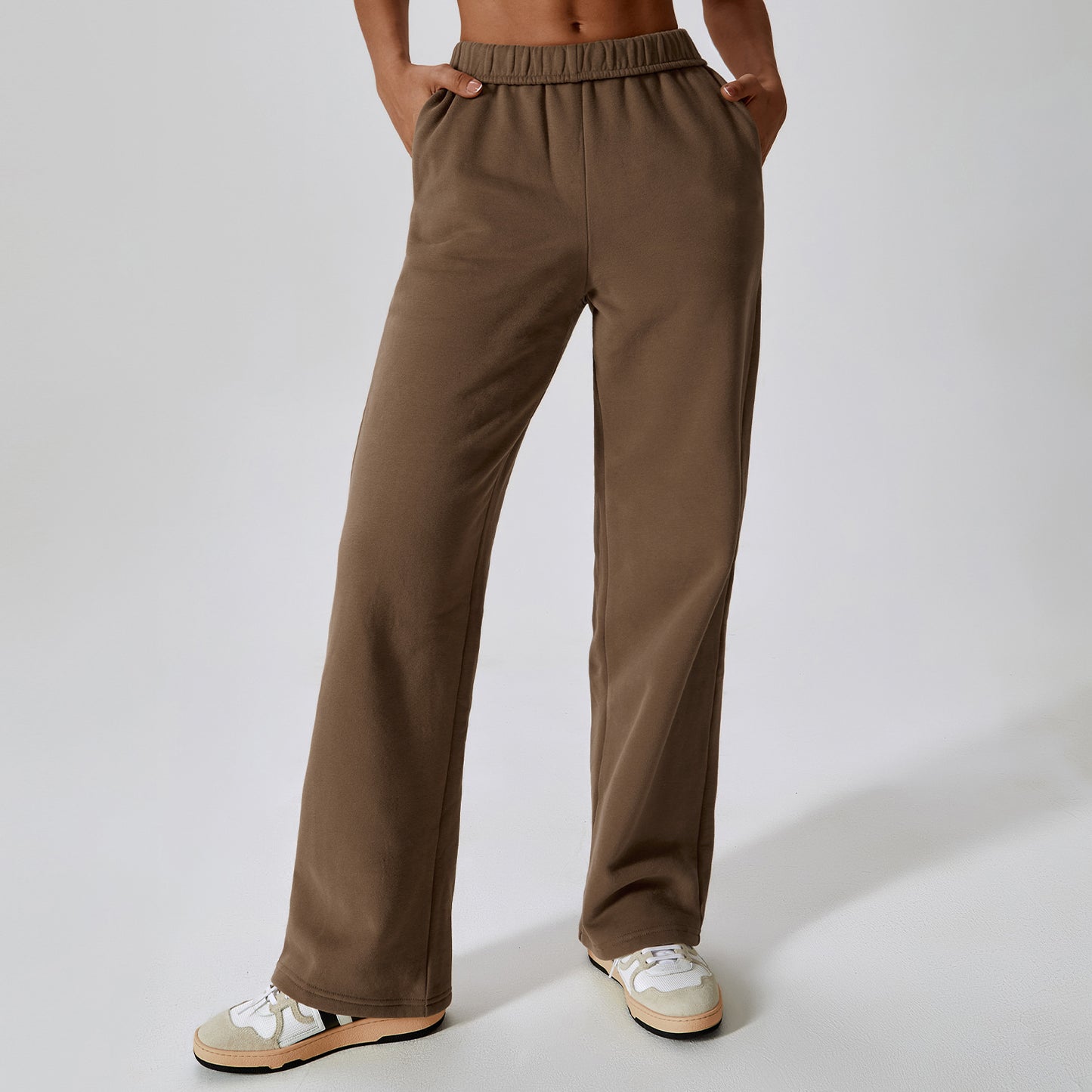 Loose Sweatpants Straight Leg Wide Leg Pants Wholesale Womens Clothing N3823122500008