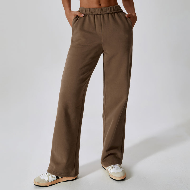 Loose Sweatpants Straight Leg Wide Leg Pants Wholesale Womens Clothing N3823122500008