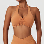 Tight Yoga Tank Halter Neck Sports Bra Wholesale Womens Clothing N3823122500002
