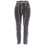 Loose Casual Dark Patchwork Wide-Leg Pants Wholesale Womens Clothing N3823090500028