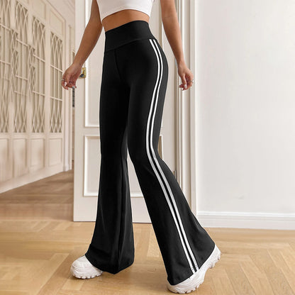 High Waist Draped Wide Leg Casual Micro Pants Wholesale Womens Clothing N3824070500030