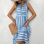 Bohemian Sleeveless Resort Dresses Wholesale Womens Clothing N3824050700029