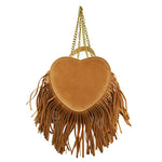 Wholesale Women's Crossbody Bag Vintage Heart Tassel Handbag N3823112800022