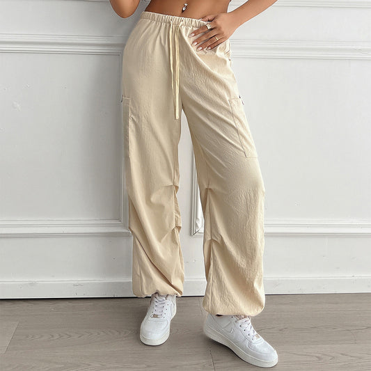 Loose-Fitting Cargo Trousers Wholesale Womens Clothing N3824120600007