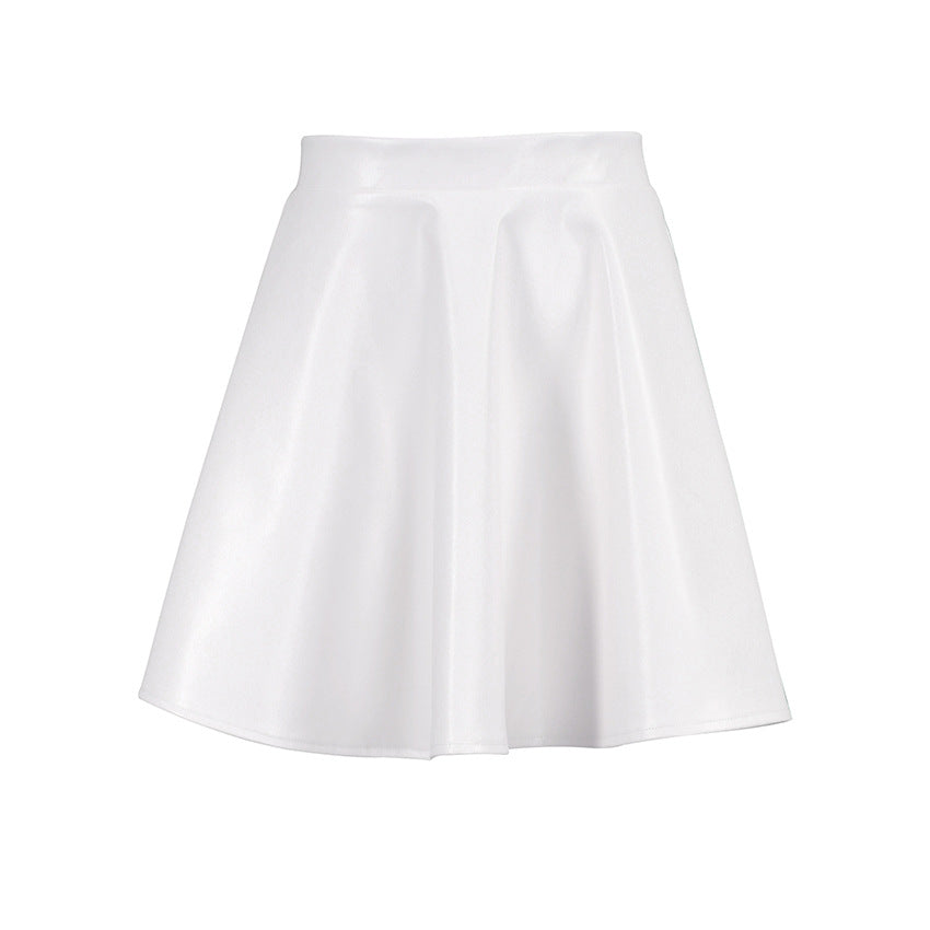 French Simple A-Line Small White Dress Wholesale Skirts