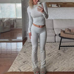 Solid Color Fashion Slim Fit Long Sleeve Suit Wholesale Womens Clothing N3824041200002