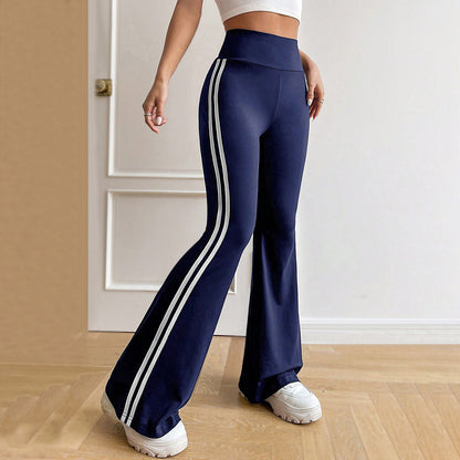 High Waist Draped Wide Leg Casual Micro Pants Wholesale Womens Clothing N3824070500030