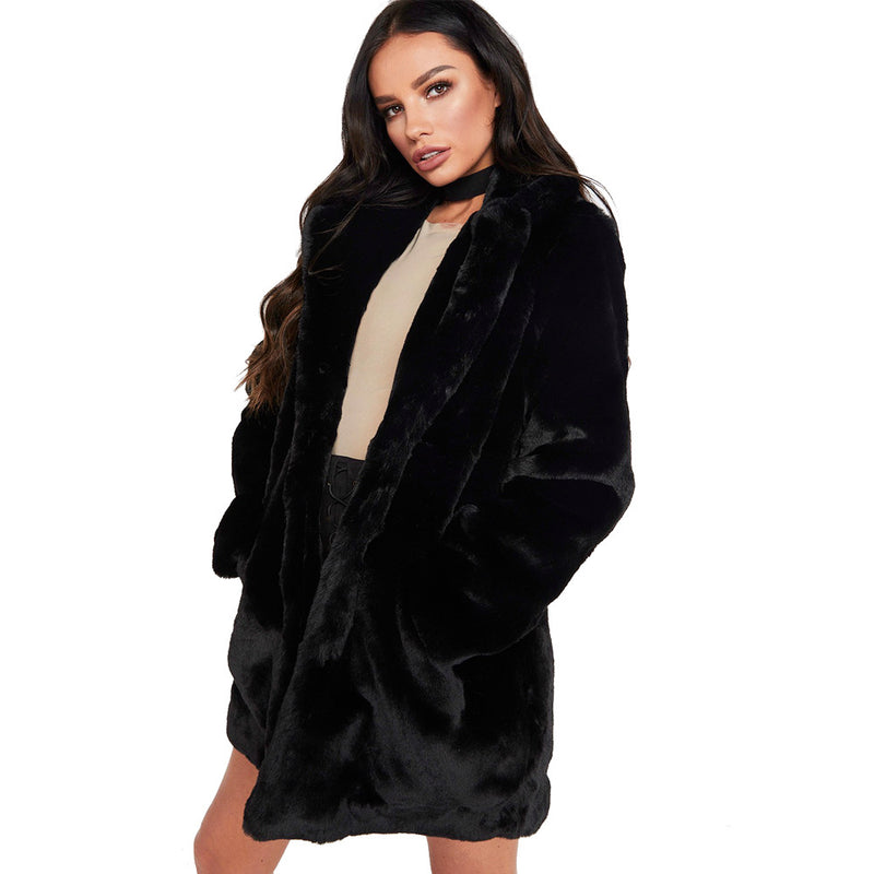 Loose Fur Fleece Jacket For Women Wholesale