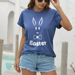 Women Fashion Easter Print Graphic Print Wholesale T-shirts