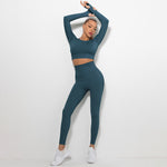 Sports Tops & Leggings Running Seamless Yoga Suits Wholesale Activewear Sets