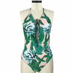 Lace-Up Back Cross Wholesale Swimsuits For St. Patrick'S Day