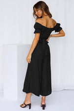 Solid Color Loose Off Shoulder Wide-Leg Tie-Up Womens Cropped Jump Suits Sexy Wholesale Jumpsuits