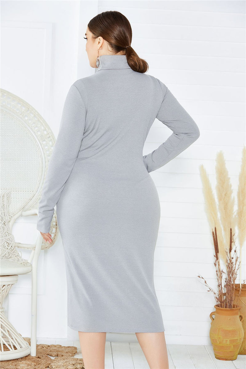 Bottomed Knitted Wholesale Plus Size Dresses For St. Patrick'S Day
