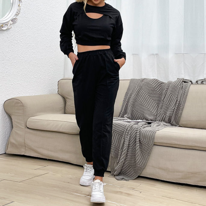 Women Wholesale Sets Crop Top + Harem Pants-01