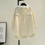 Thickened Double Pocket Mid-Length Corduroy Cardigan Wholesale Womens Tops