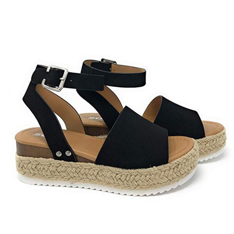 Print & Plain Fashion Beach Platform Round Toe Casual Womens Sandals Wholesale Shoes