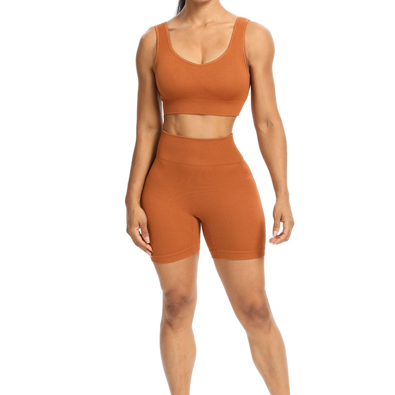 Yoga Suits High Waist Fitness Sports Seamless Wholesale Activewear Two Piece Outfits