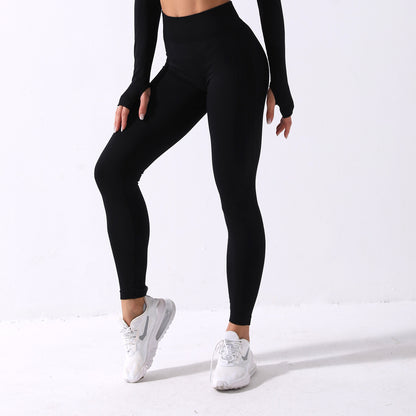 Knitting Activewear Seamless Yoga Wholesale Leggings Fitness Women Sport