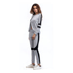 Hooded Irregular Sweatshirt Casual Suit Wholesale Women Clothing