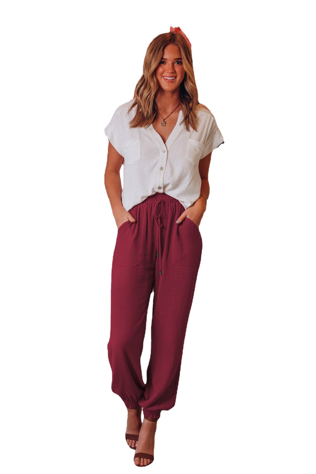 Ladies Pant Casual Pants Harem Pants Wholesale Pants