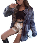 Double-Sided Plush Jacket Wholesale Women Clothing