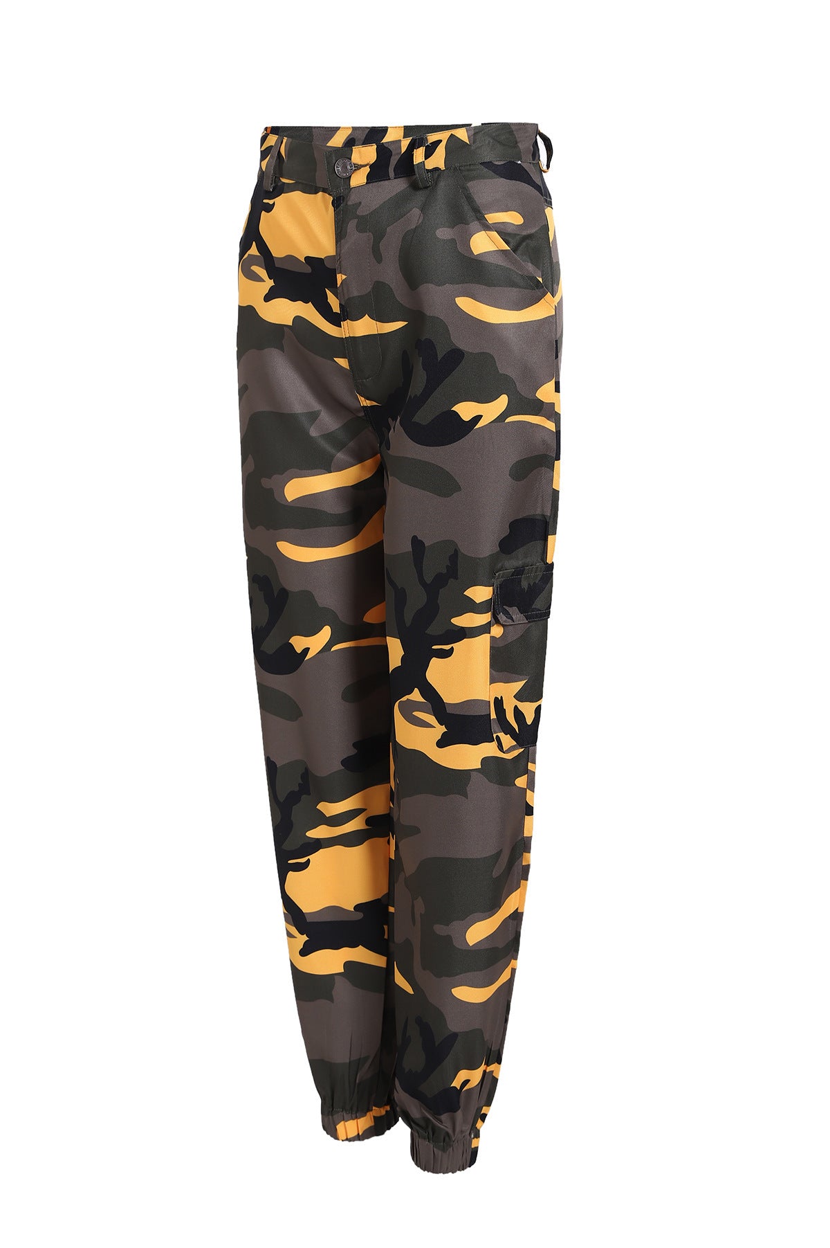 Camouflage Casual High Waist Harem Pants