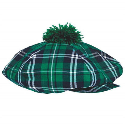 Green Plaid Hat + Bow Tie Set Two Piece Sets For St. Patrick'S Day Wholesale Womens Hats