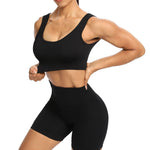 Yoga Suits High Waist Fitness Sports Seamless Wholesale Activewear Two Piece Outfits