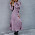 Slim Long Sleeve Wholesale Women Dress